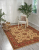 Nourison Living Treasures LI04 Ivory Red Area Rug