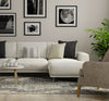 Rizzy Anatolia ANT742 DkGray Area Rug Roomscene Image Feature