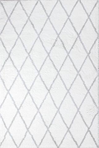 Bashian Andes A164-AND104 White/Grey Area Rug 5 X 8