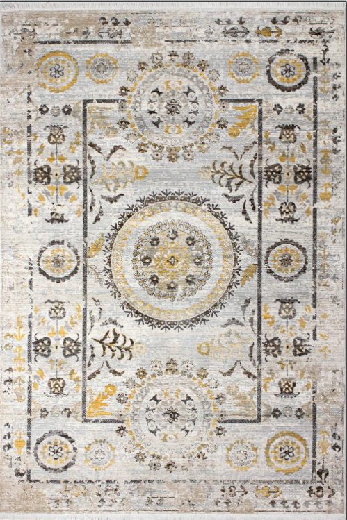 Bashian Century C192-CN106 Beige Area Rug 5 X 8