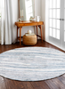 Bashian Andes A164-AND108 White/Blue Area Rug Room Scene 2