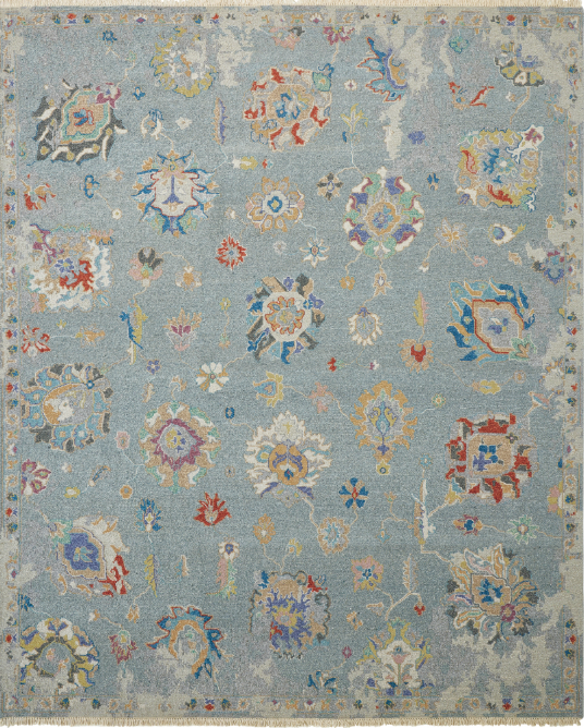 Ancient Boundaries Sena Color SEN-1181 Blue Area Rug