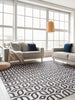 Exquisite Rugs Natural Hide 2142 Silver/Blue Area Rug featured