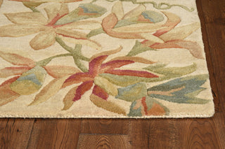 KAS Sparta 3130 Ivory Paradise Area Rug Corner