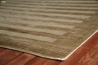 Exquisite Rugs Wide Stripe 3089 Gold Area Rug