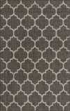 Unique Loom Outdoor Trellis T-KOZA-20596A Black Area Rug 5x8