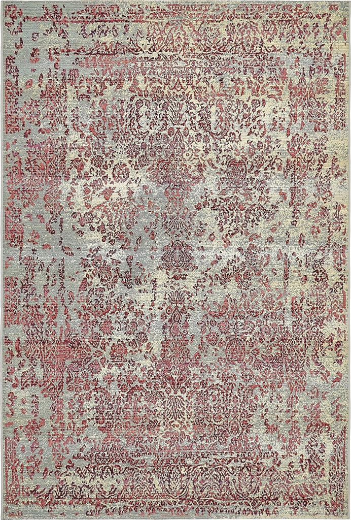 Unique Loom Outdoor Botanical OWE-EDEN-191 Light Blue Area Rug