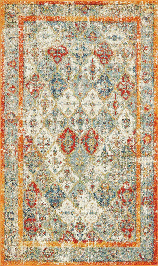 Unique Loom Rosso T-16708 Multi Area Rug 5x8