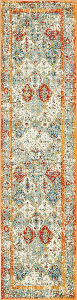 Unique Loom Rosso T-16708 Multi Area Rug 3x10