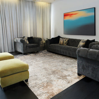 Exquisite Rugs Laureno 4472 Gray Area Rug Featured image