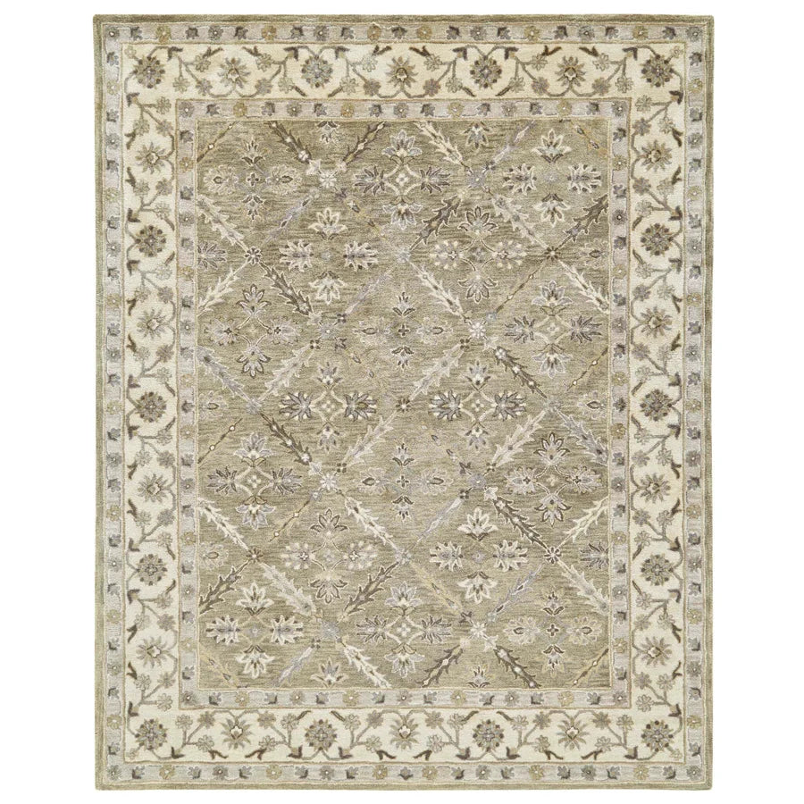 Feizy Eaton 8424F Sage Area Rug