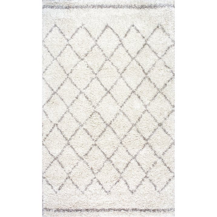 nuLOOM Edwin Trellis Shaggy Area Rug