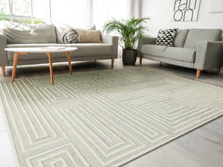 Exquisite Rugs Teton 7259 Cream/Ivory Area Rug Featured
