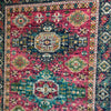 Karastan Meraki Meridian Fuchsia Area Rug Closeup 2