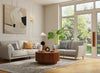 Feizy Cadiz 39SZF Ivory/Gray/Gold Area Rug Room Scene Feature