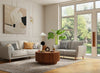 Feizy Cadiz 39T0F Ivory/Gray/Gold Area Rug Room Scene Feature