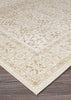 Couristan Marina St Tropez Champagne/Pearl Area Rug Corner 