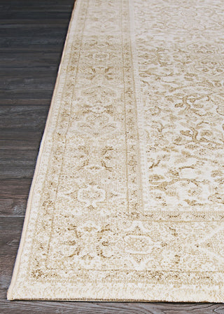 Couristan Marina St Tropez Champagne/Pearl Area Rug Edge