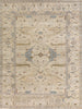 Exquisite Rugs Antique Weave Oushak 9492 Beige/Blue/Brown Area Rug