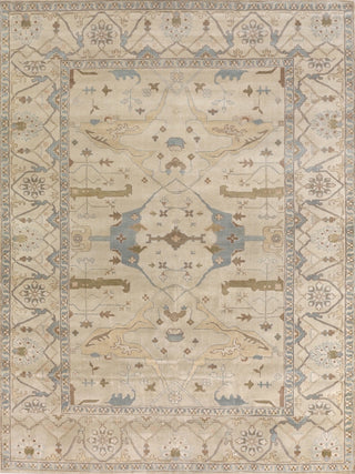 Exquisite Rugs Antique Weave Oushak 9492 Beige/Blue/Brown Area Rug