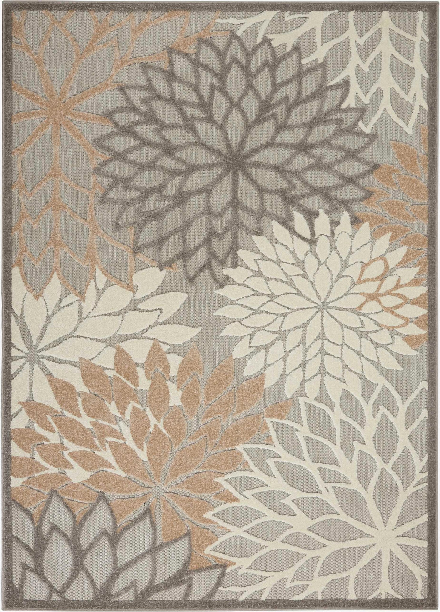 Aloha ALH05 Natural Area Rug by Nourison 5x8