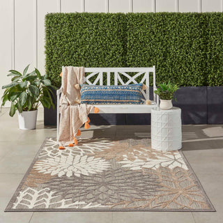 Aloha ALH05 Natural Area Rug by Nourison Outdoor Scene 3