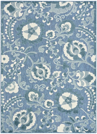 Nourison Aloha ALH17 Blue Area Rug 5 X 8