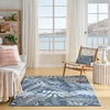 Nourison Aloha ALH18 Blue Area Rug Room Scene 2