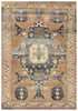 Jaipur Living Amata By House Sprucing Amorino AMT01 Tan / Navy Area Rug 5 X 8