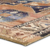 Jaipur Living Amata By House Sprucing Amorino AMT01 Tan / Navy Area Rug Corner