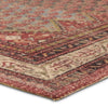Jaipur Living Amata By House Sprucing Stellina AMT02 Red / Blue Area Rug Corner