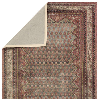 Jaipur Living Amata By House Sprucing Stellina AMT02 Red / Blue Area Rug Backing