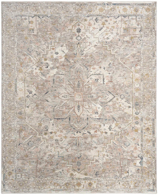 Nourison Antique Fusion ANF02 Ivory Multicolor Area Rug 8 X 10