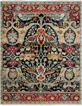 Ancient Boundaries Augustine AUG-1011 Black/Reds/Multi Area Rug Main