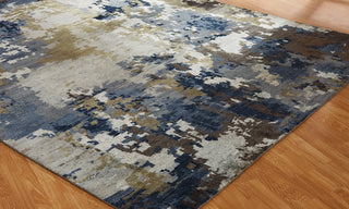 Ancient Boundaries Hammond HAM-05 Blues/Greys Area Rug