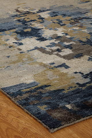 Ancient Boundaries Hammond HAM-05 Blues/Greys Area Rug