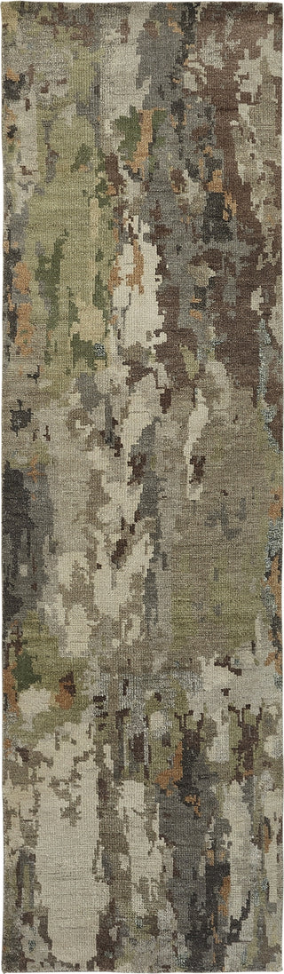 Ancient Boundaries Hammond HAM-07 Khaki/Grey Area Rug