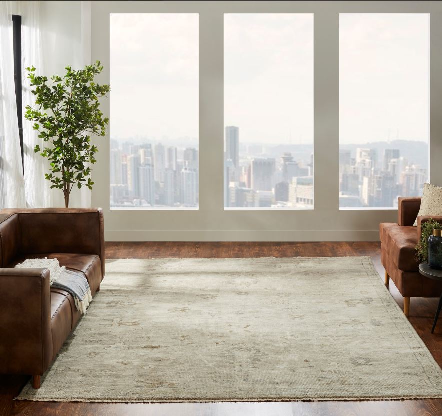 Ancient Boundaries Lily LIL-01 Sand Dune Area Rug Lifestyle Image Feature