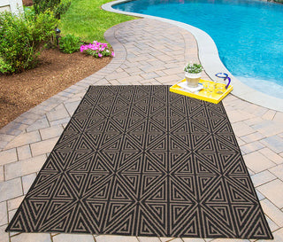 Momeni Baja BAJ-4 Charcoal Area Rug