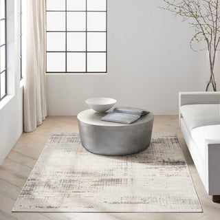 Calvin Klein CK950 Rush CK953 Ivory Beige Area Rug Room Scene Feature