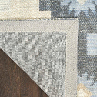 Nourison Copenhagen CPN01 Ivory Navy Area Rug Backing