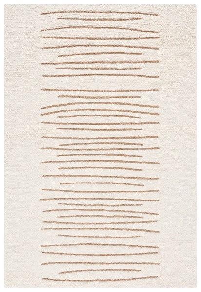 Safavieh Casablanca CSB796A Natural / Ivory Area Rug 5 X 8