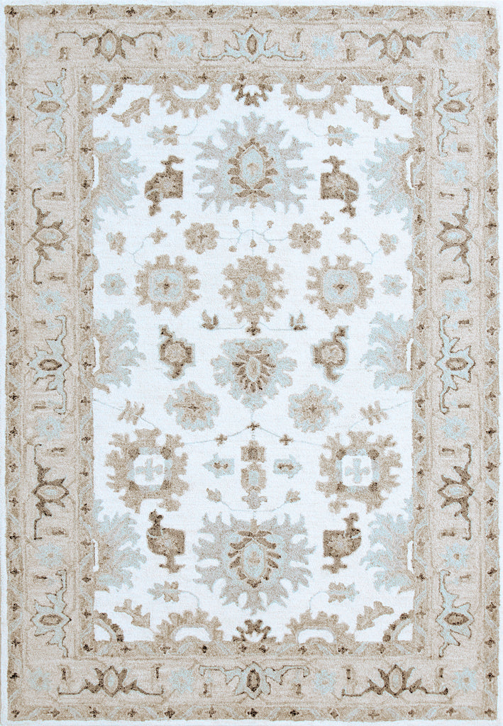 Dynamic Rugs Deja 4681 Grey/Denim Area Rug