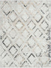 Nourison Dekor DEK05 Grey Charcoal Area Rug 5 X 8