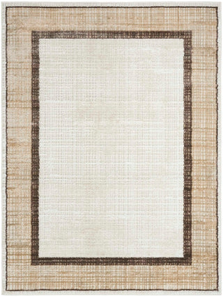 Nourison Dekor DEK06 Ivory Brown Area Rug 5 X 8