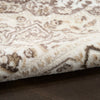 Nourison Dekor DEK08 Brown Ivory Area Rug Close Up