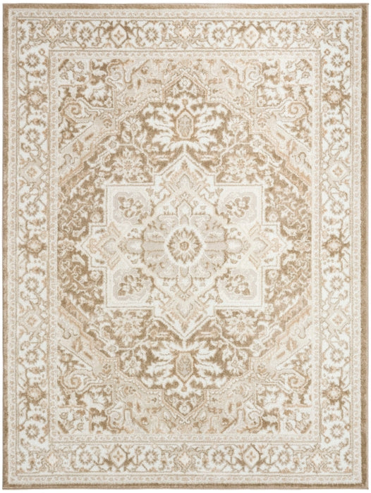 Nourison Dekor DEK08 Taupe Ivory Area Rug 5 X 8
