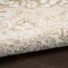 Nourison Dekor DEK08 Taupe Ivory Area Rug Close Up
