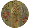 KAS Sparta 3159 Multicolor Island Oasis Area Rug Round