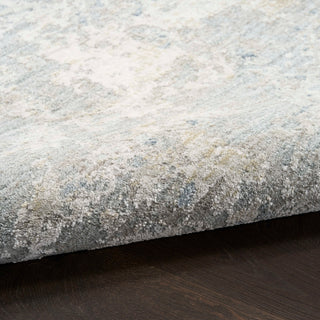 Nourison Enriched ENR01 Blue Silver Area Rug